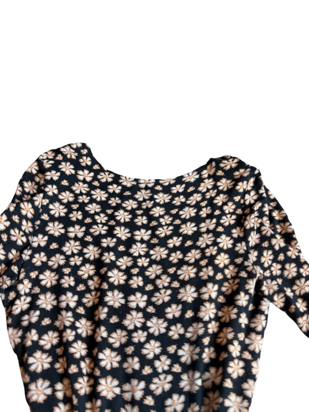 Free People Pradera Mini Dress Faux Wrap Stretchy Floral Print Comfy Size XS - Picture 11 of 16